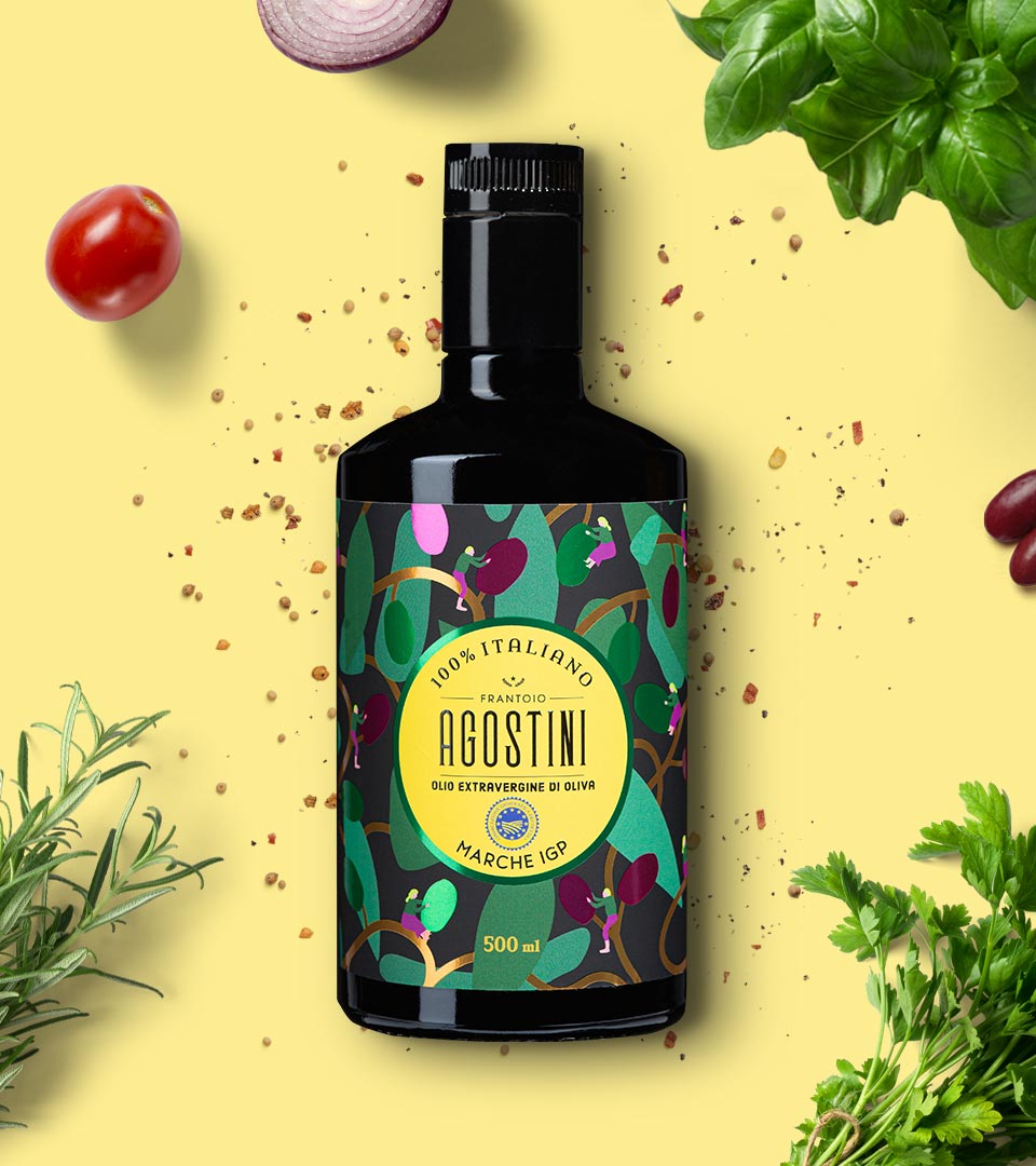 Agostini - Marche IGP - Olio extravergine di oliva - 100% italiano